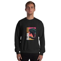 Image 3 of GJRXLYSSA ゴジラ Unisex Black Sweater