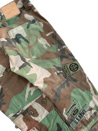 Image 3 of 20471120 PAPER Reconstructed Military Camo Pants - 30