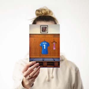 Image of Mother's Day Card for Rangers Fans - Ibrox Dressing Room