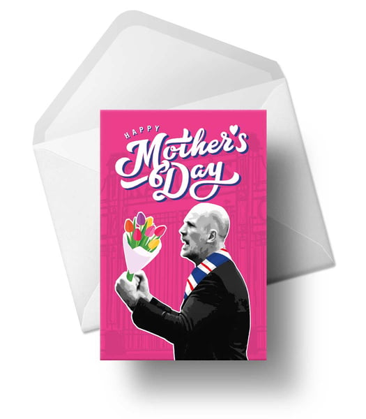 Image of Mother's Day Card for Rangers Fans - Philippe Clement
