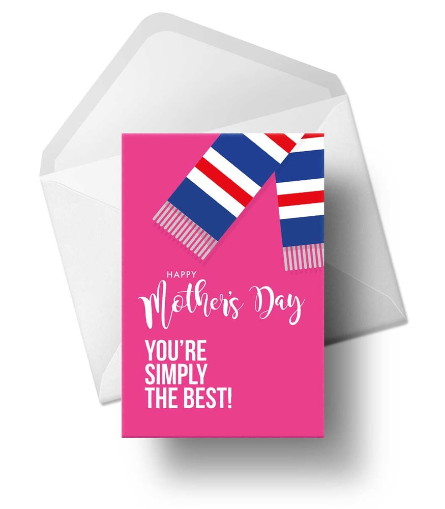 Image of Happy Mother's Day Card for Rangers Fans
