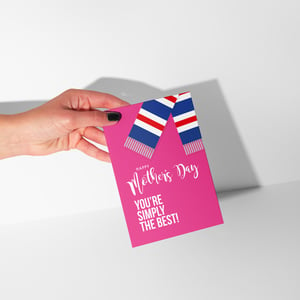 Image of Happy Mother's Day Card for Rangers Fans