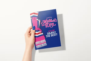 Image of Mother's Day Card for Rangers Fans