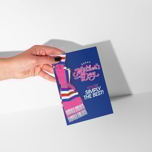 Image of Mother's Day Card for Rangers Fans