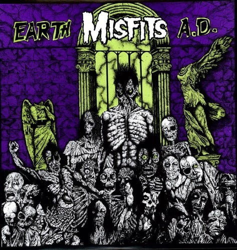 Image of THE MISFITS - Earth A.D. LP