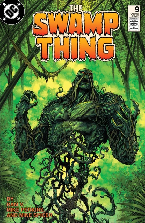 Image of The Swamp Thing #9 Rooth Exclusive Variant (DC COMICS, November 2021).