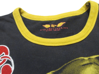 Image 3 of Ringspun Allstars Chuck Norris Delta Force Tee Black & Yellow Size L 