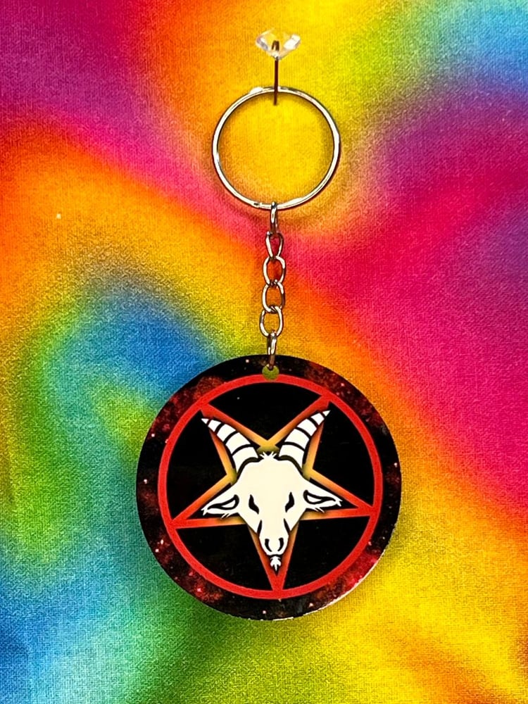 Image of Keychain: Pentagoat