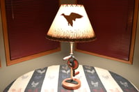 Image 1 of Carpenter Hand Drill Table Lamp, Man Cave Light, #430