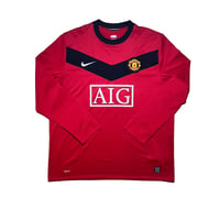 Image 1 of Manchester United Home Shirt 2009 - 2010 (XL) Berbatov 9