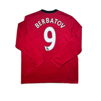 Image 2 of Manchester United Home Shirt 2009 - 2010 (XL) Berbatov 9
