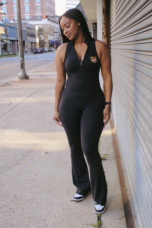 Image of The BLAK Stacked Jumpsuit