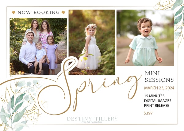 Image of Spring Mini Sessions - March 2024