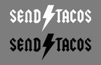 Send Tacos Bolt Transfer Decal