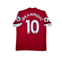 Image 2 of Manchester United Home Shirt 2017 - 2018 (M) Ibrahimovic 10