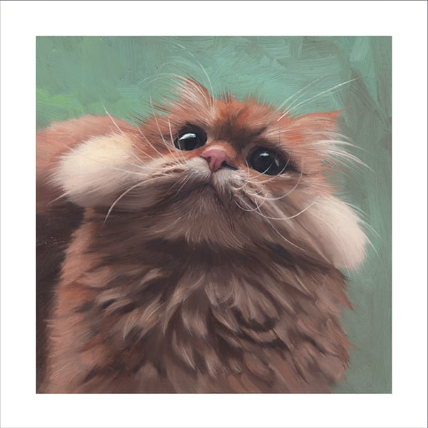 Image of "Colonel Whiskers" Print