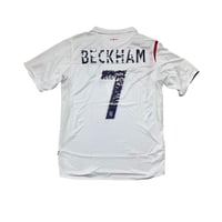 Image 2 of England Home Shirt 2006 WC (M) Beckham 7