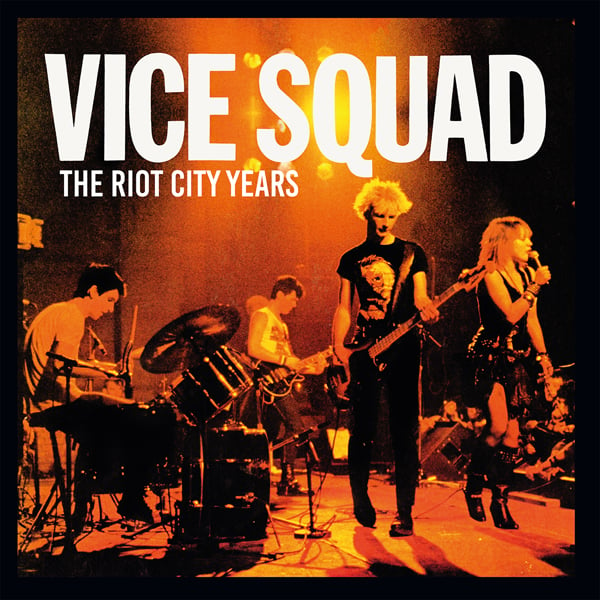 Image of VICE SQUAD - "THE RIOT CITY YEARS" Lp (YELLOW VINYL)