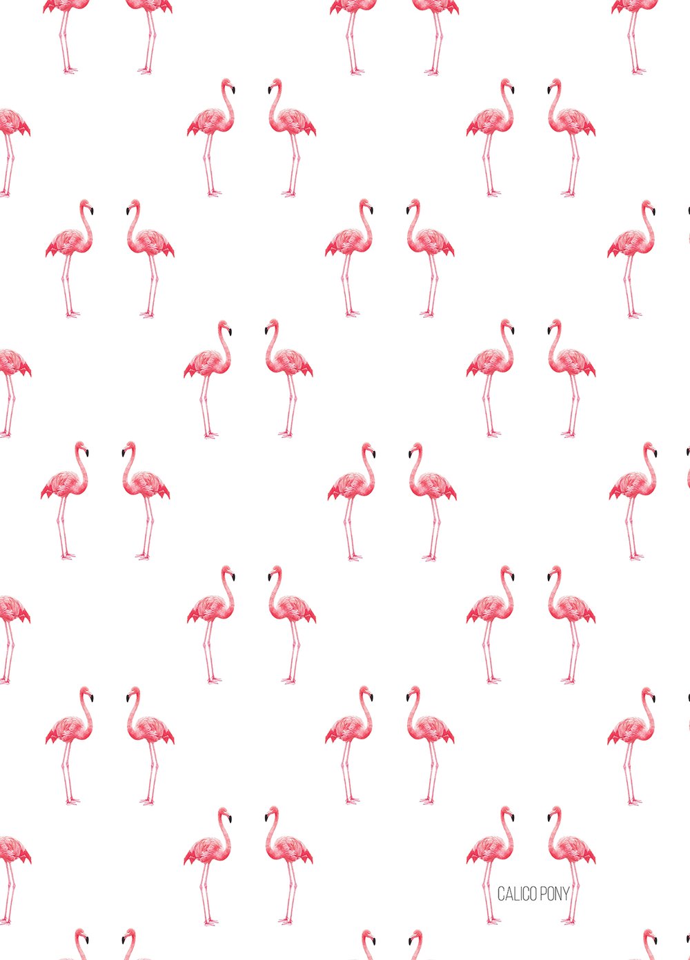 Image of The Emmy Tea Towel - The Flamingo