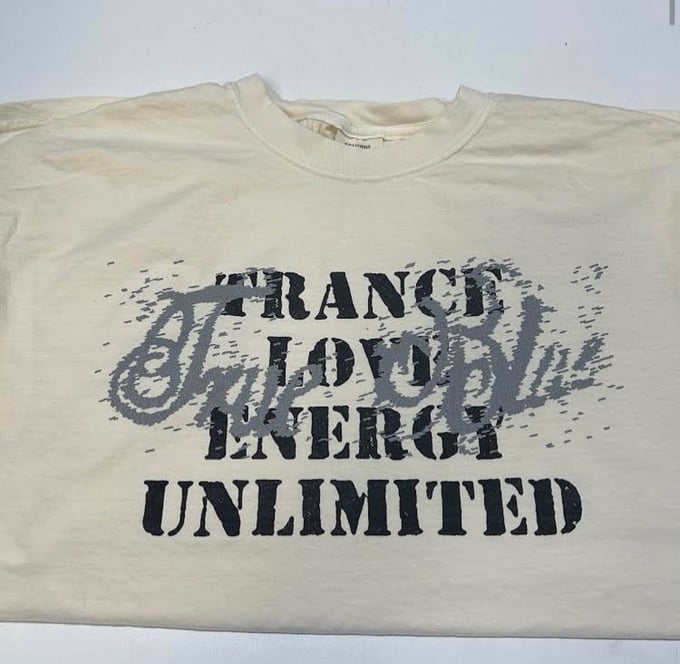 Image of TRANCE LOVE ENERGY UNLIMITED TEE
