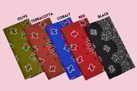 Image 2 of Custom Chain Stitched Bandana