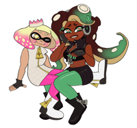 Image 1 of marina and pearl sticker