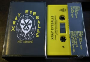 Image of XRAY EYEBALLS :: NOT NOTHING LP (whoa 005)