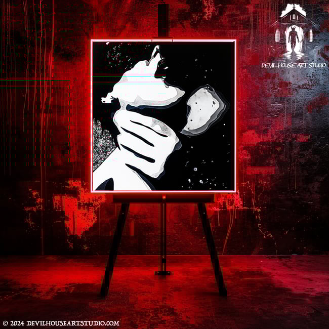 Professionally Hand Painted Canvas By Elman España 