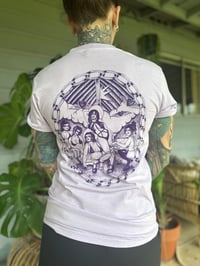 Image 4 of Chains and Strippers Dark Purple Print