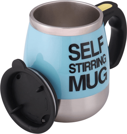 Self Stirring Mug Auto Self Mixing Stainless Steel Cup for Coffee/Tea/Hot Chocolate/Milk Mug 