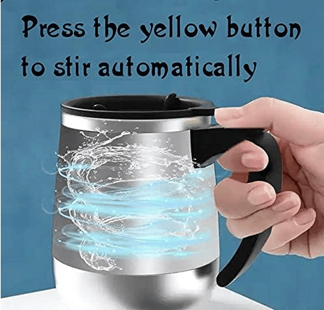 Self Stirring Mug Auto Self Mixing Stainless Steel Cup for Coffee/Tea/Hot Chocolate/Milk Mug 