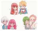 Josei Anime Couples Stickers