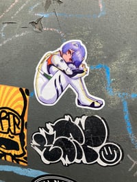 Image 3 of rei ayanami sticker