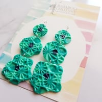 Image 5 of Tres Flores Earring Ware - various colours available