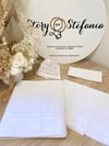 BOYS Greek Island ΛΑΔΌΠΑΝΑ - BAPTISM TOWELS AND SHEET SET