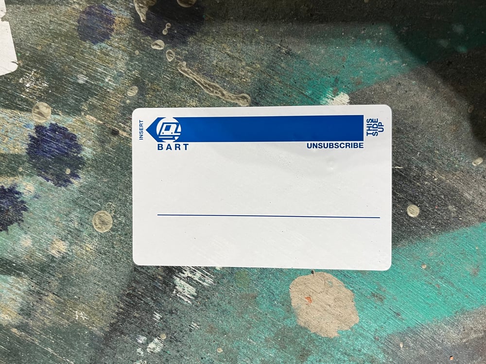 BART VINTAGE (100 PIECES)- EGGSHELL BLANKS (4X2.5”)