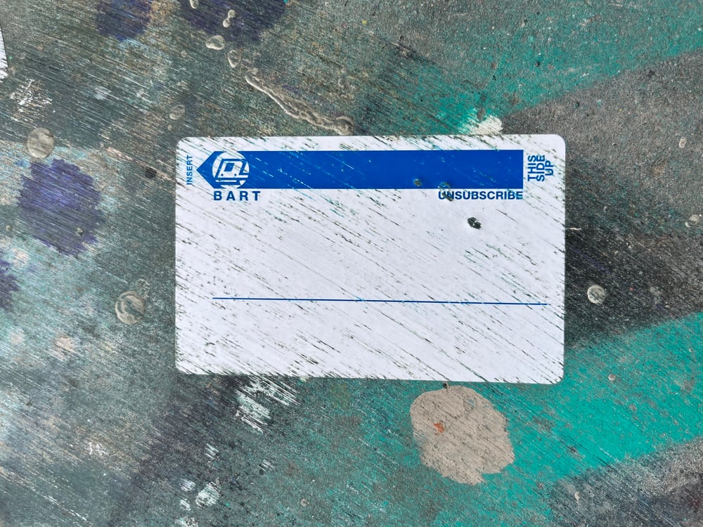 BART VINTAGE (100 PIECES)- EGGSHELL BLANKS (4X2.5”)