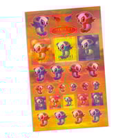 Image 1 of 'Pandevi' Holo Sticker Sheet