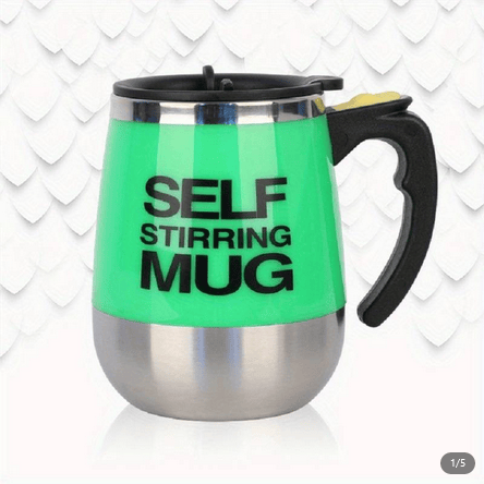 elf Stirring Mug Auto Self Mixing Stainless Steel Cup for Coffee/Tea