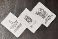 Image of Hyldyr Postcard Set (3x Cards, Letterpress, USA-Made)