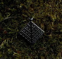 Image of Överhogdal sacred tree/Yggdrasil black metal pin