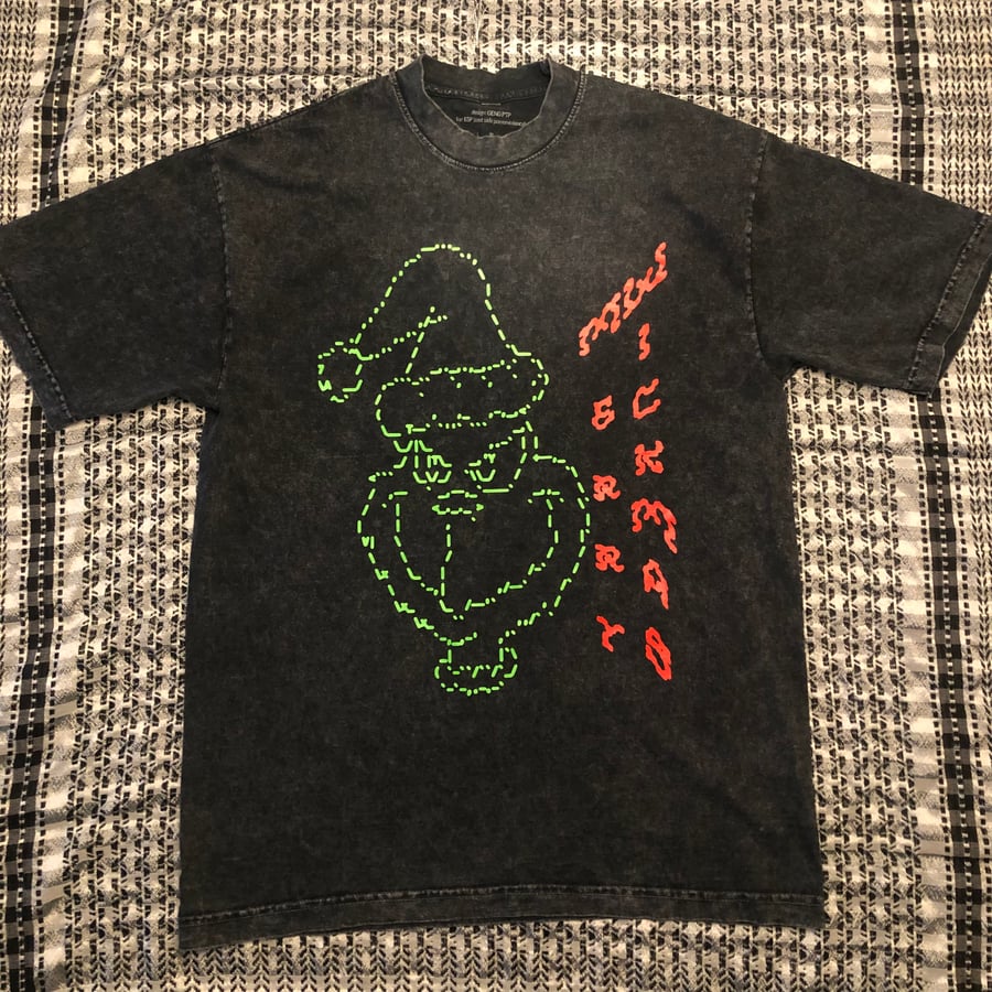Image of MERRY WICKMAS t-shirt (6.5oz, washed black)