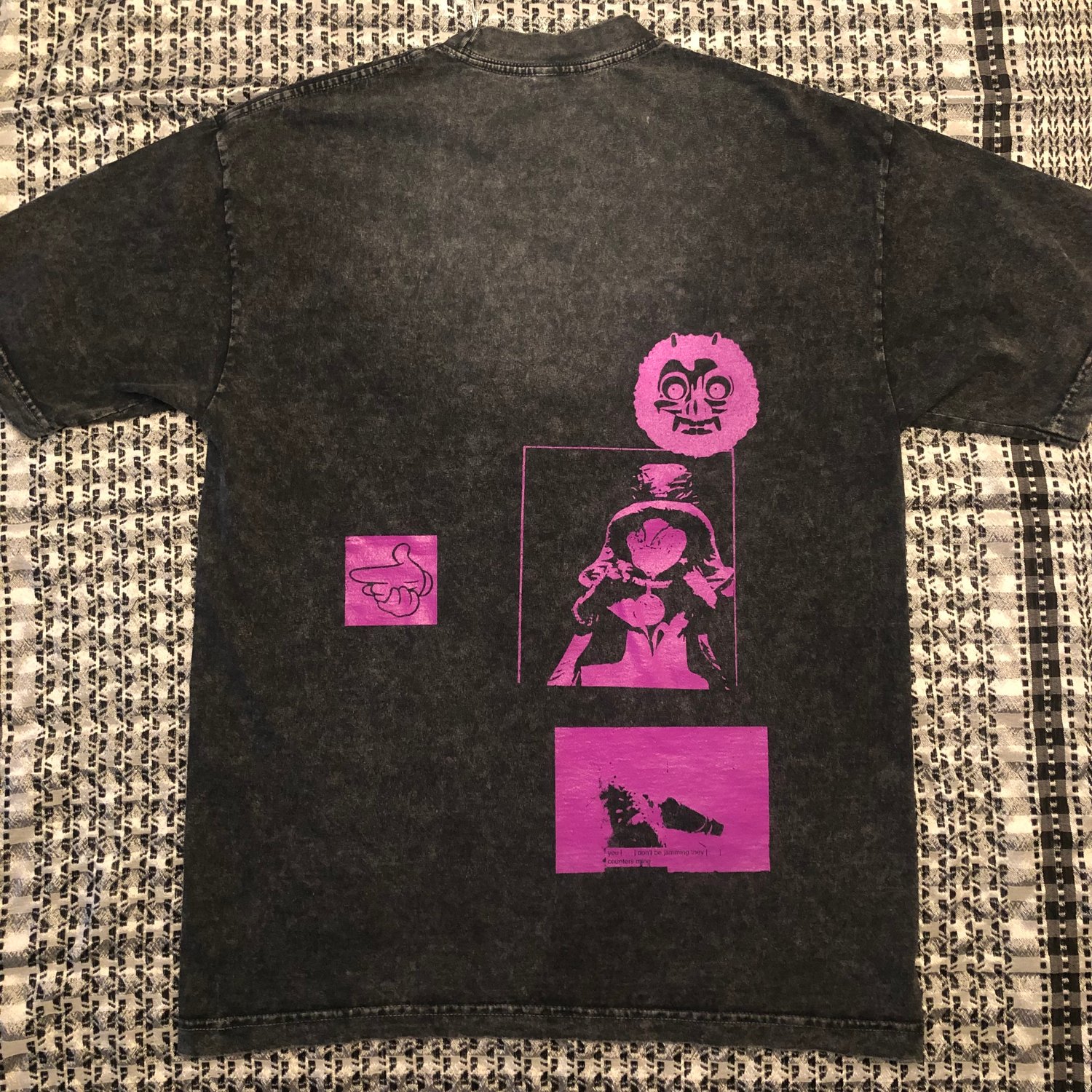 Image of MERRY WICKMAS t-shirt (6.5oz, washed black)