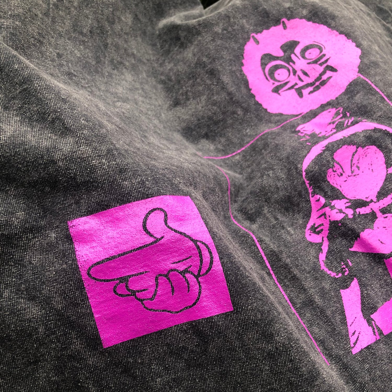 Image of MERRY WICKMAS t-shirt (6.5oz, washed black)