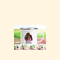 Super Mom Print Personalized Mugs 