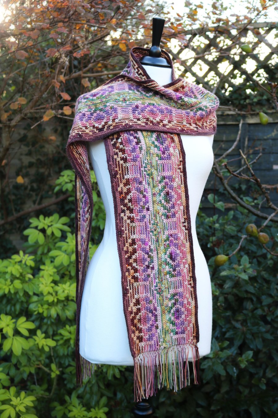 Image of ALHAMBRA SCARF - Printed Pattern