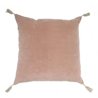 Image 1 of Coussin velours blush, 50 x 50 cm