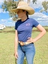 Womens Navy Tee 