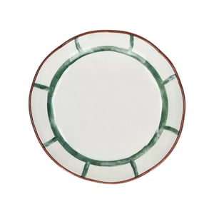 Image of Coupelle / petite assiette en porcelaine vert