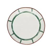 Image 1 of Coupelle / petite assiette en porcelaine vert